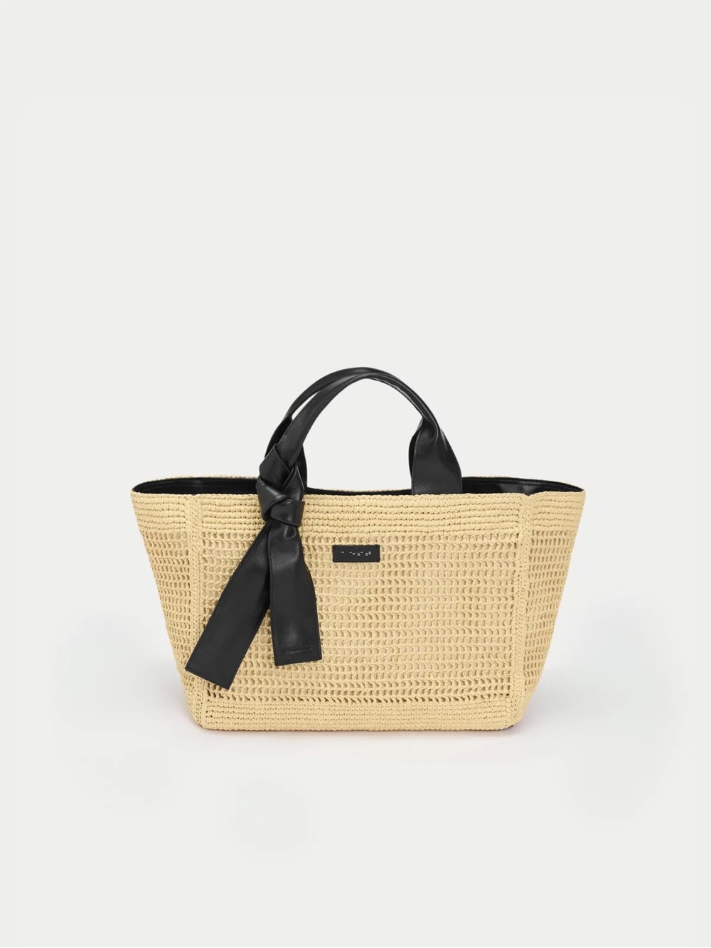 Aest Studio Capture Raffia Tote Bag Beach Neutral Woven Texture